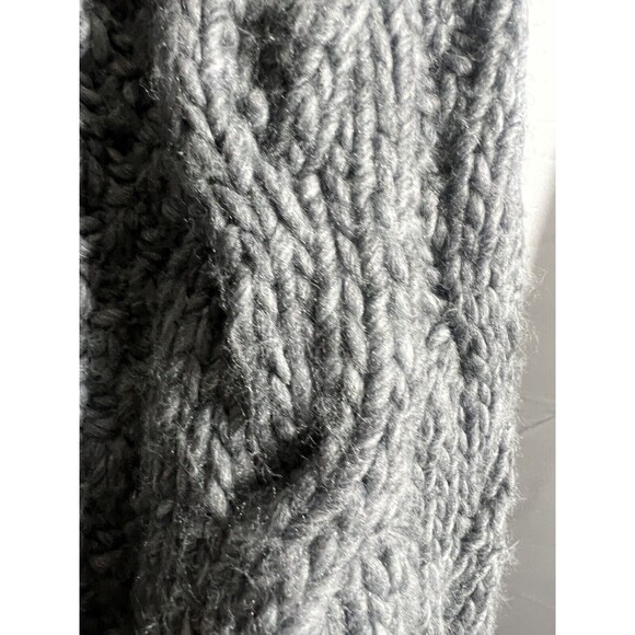 Heritage Hood and Scarf Boho Indie Academia Cozy Pom Pom OS - Picture 5 of 6